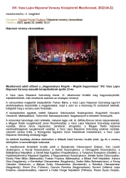 Mezőkövesdi Középdöntő képekben