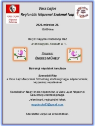 Regionális Népzenei Szakmai Nap - Énekes Műhely