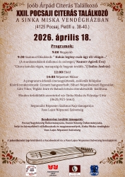 XXII. Pocsaji Citerás Találkozó